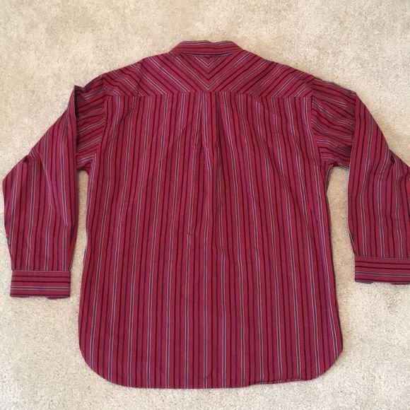 Tommy Hilfiger Men XL/XG Lo g Sleeve Button Down - Picture 6 of 7